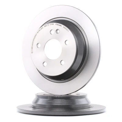 Abbildung von BREMBO COATED DISC LINE 08.8405.11 Bremsscheibe 296 10 5 voll beschichtet hochgekohlt mit Schrauben MERCEDES BENZ: Vito Mixto, Viano, Minibus