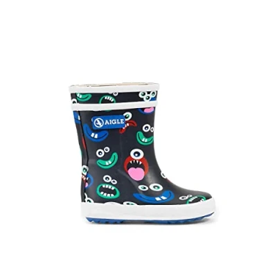 Abbildung von Aigle Unisex Kinder Baby Flac Botte De Pluie, Monstres, 23 EU