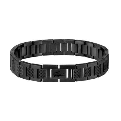 Abbildung von Lacoste Metropole Armband, Herren, Größe: One Size, Schwarz