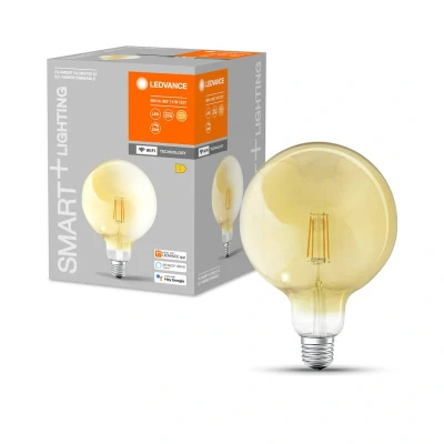 Abbildung von LEDVANCE SMART+ WiFi Filament Globe E27 6W 2.400 K