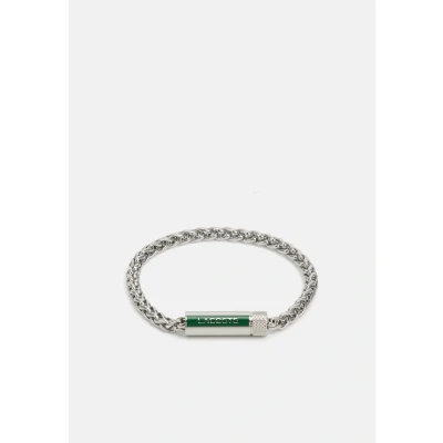Abbildung von Lacoste Spelt Armband silvercoloured, Herren, Größe: One Size, Silver coloured