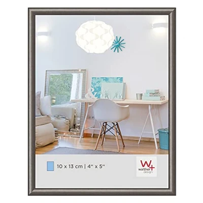 Abbildung von walther design Bilderrahmen stahl 10 x 13 cm New Lifestyle Kunststoffrahmen KV113D