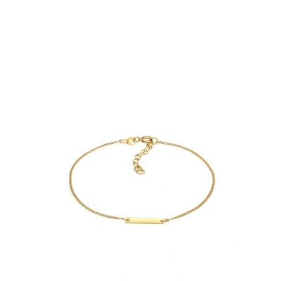 Abbildung von Elli Basic Armband goldcoloured, Damen, Größe: 16, Gold coloured