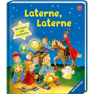 Abbildung von Laterne, Laterne Bilderbuch ab 2 Jahren, St. Martin Geschichte zum Vorlesen