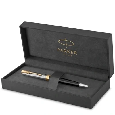 Abbildung von Parker Sonnet Metal &amp; Black Lacquer GT BP