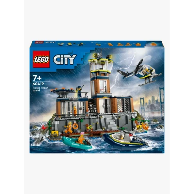 Abbildung von LEGO City 60419 Polizeistation auf der Gefängnisinsel