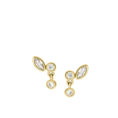 Abbildung von Fossil Ellis Ohrringe, Damen, Größe: One Size, Gold tone