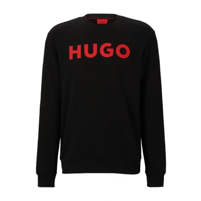 Abbildung von HUGO EASY CREW Sweatshirt, Damen, Größe: Large, Black