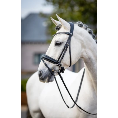 Abbildung von LeMieux Kudos Trense Classic Dressage Schwarz Warmblut