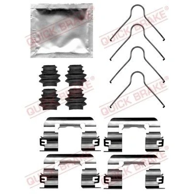 Abbildung von QUICK BRAKE 109 0105 Zubehörsatz, Scheibenbremsbelag