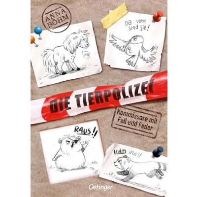 Abbildung von Die Tierpolizei 1. Kommissare mit Fell und Feder: Auftakt der lustigen spannenden Kinderbuch Krimi Reihe für Lese Spaß tierischen Ermittlern ab 8 Jahren