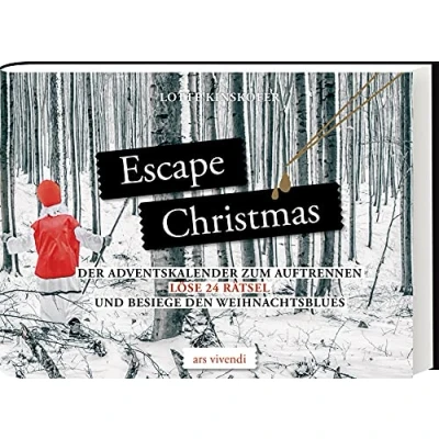 Abbildung von Escape Christmas Adventskalender: Löse 24 Rätsel und besiege den Weihnachtsblues: Der Krimi Adventskalender zum Auftrennen: ... Auftrennen