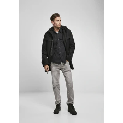Abbildung von Brandit BW Parka Flag, Farbe: black, Größe: 56