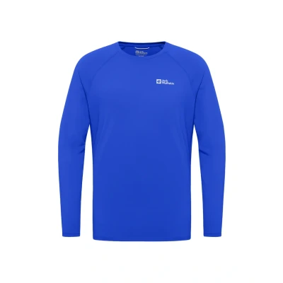Abbildung von Jack Wolfskin Langarmshirt, Herren, Größe: Small, Vibrant blue