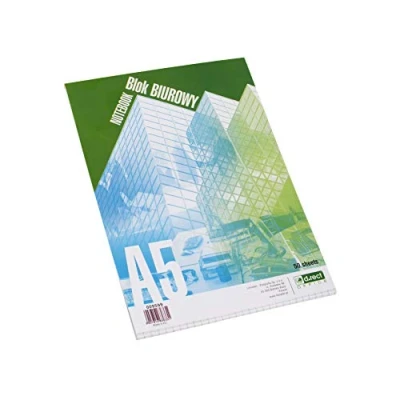 Abbildung von D.RECT 009599 Briefblock karierter Schreibblock 70 g/m² A5 50 Blatt