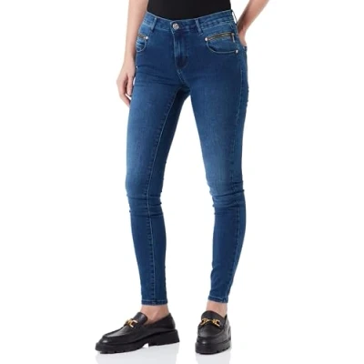 Abbildung von ONLY Onlroyal ZIP Jeans Skinny Fit, Damen, Größe: XSx30, Dark blue denim