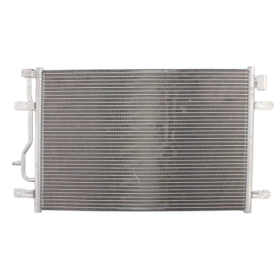 Abbildung von NISSENS 94583 Klimakondensator ohne Trockner Aluminium 605 R 134a AUDI: A4 B6 Saloon, Avant, A6 C5 Saloon