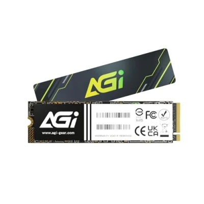 Abbildung von AGI TECHNOLOGY Festplatten Modell SSD INTERNE M.2 1TB PCIE 2280 GEN. 3X4 LESEN/SCHREIBEN 2570/2070 MBPS