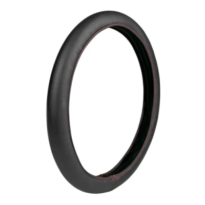 Abbildung von LAMPA Lenkradbezug Stretch Ultra Dünn Schwarz 35 37 cm
