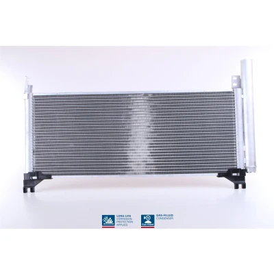 Abbildung von NISSENS 941221 Klimakondensator mit Trockner Aluminium 682 R 134a