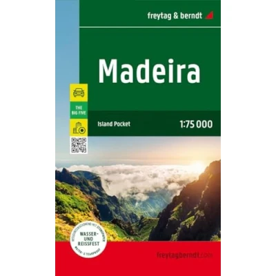 Abbildung von Madeira, Straßen und Freizeitkarte 1:75.000, freytag &amp; berndt: Island Pocket, The Big Five, wasserfest reißfest (freytag berndt Auto + Freizeitkarten)