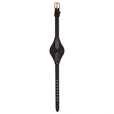 Abbildung von Fossil Uhrenarmband 8mm Leder Grau ES 3077 LB ES3077