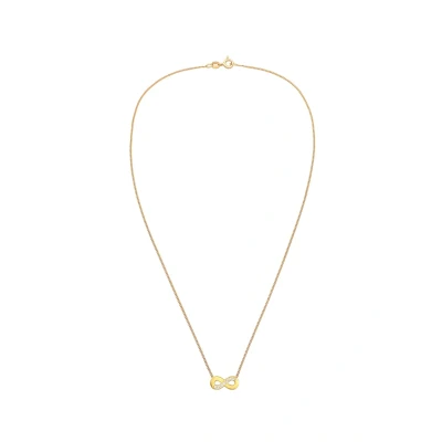 Abbildung von Elli Infinity Symbol Halskette goldcoloured, Damen, Größe: 40, Gold coloured