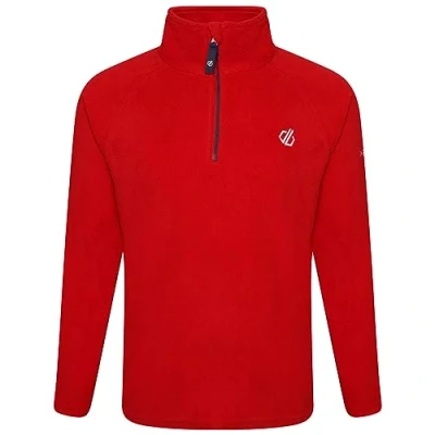Abbildung von Dare 2B Freehand Fleecepullover für Kinder, Größe: 116, Rot modell
