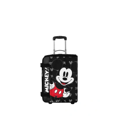 Abbildung von Karactermania Foldable Cabin 2 Wheels Trolley für Kinder, Größe: One Size, Mickey mouse black