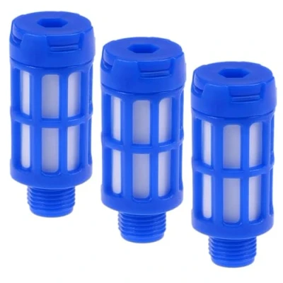 Abbildung von Pneumatik Schalldämpfer 1/8&quot; aus Kunststoff 3er Set Industriequalität (3, 1/8&quot;)