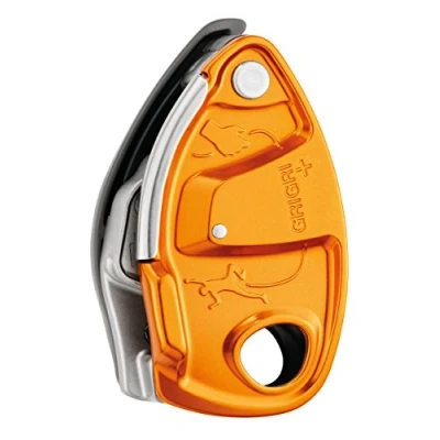 Abbildung von PETZL Sicherungsgerät GRIGRI + Unisex, Orange, Einheitsgröße