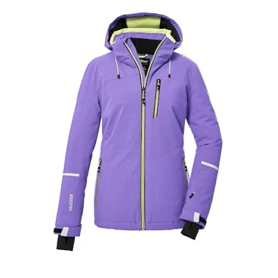 Abbildung von killtec Damen Skijacke/Funktionsjacke mit abzippbarer Kapuze und Schneefang KSW 81 WMN SKI JCKT, lavendel, 36, 39746 000