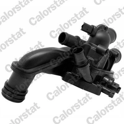 Abbildung von CALORSTAT by Vernet TEK7245.102J Kühlwasserthermostat 105 mit Dichtung, Kabelsatz Sensor CITROËN: C3 II, C5 III Estate, DS4 Hatchback