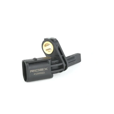 Abbildung von RIDEX 412W0023 ABS Sensor links ohne Kabel Hallsensor 2 polig 27,5mm 66mm D Form VOLKSWAGEN: Tiguan I, Transporter 5 Bus, Passat B7 Variant