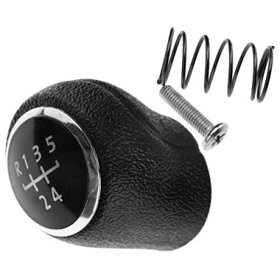 Abbildung von Create idea 5 GANG Schalthebel Schaltknauf SCHALTHEBELKNOPF Ersatzteil kompatibel mit Transporter T5 2003 2011 OEM:7H0711113 Schwarz
