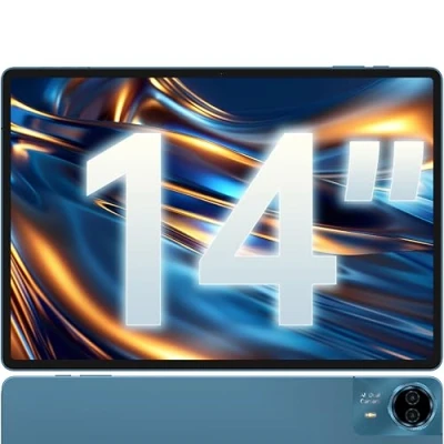 Abbildung von TECLAST T70 Tablet 14&#039;&#039; Zoll Top Gaming MTK G99 Octa Core 2.2GHz Android 14, 20GB RAM+256GB UFS2.2（8TB TF） TDDI, 10000mAh/18W, 4G LTE/5G WLAN/GPS/GMS/Widevine L1/3.5MM [2025]