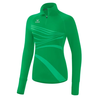 Abbildung von Erima Racing Longsleeve Langarmshirt, Damen, Größe: 38, Smaragd