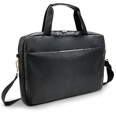 Abbildung von Waytex 71016 Laptoptasche, 17 Zoll, wasserdicht, mehrere Taschen, 43,9 cm, Schwarz