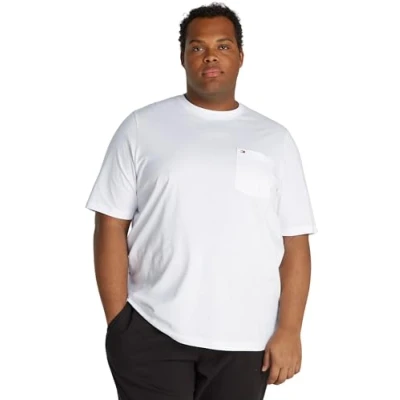 Abbildung von Tommy Hilfiger Pocket TEE Tshirt basic, Herren, Größe: 3XL, White