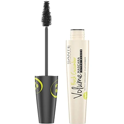 Abbildung von Sante Fresh Cucumber Volume Mascara Extra black Mascara, Damen, Größe: 12 ml,