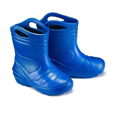 Abbildung von ESTRO Kinder Gummistiefel Mädchen Gefüttert Regenstiefel Leicht Regenschuhe Jungen K051 (30 EU, Blau)