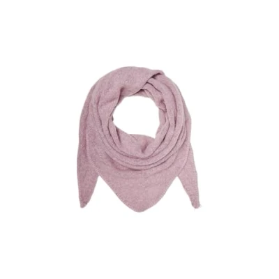 Abbildung von VERO MODA Vmcally Triangle Scarf Ga Noos Schal, Fuchsia Pink/Detail:Black Melange, ONE Size
