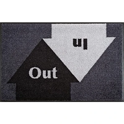 Abbildung von wash+dry Fußmatte, In &amp; Out 50x75 cm, innen und außen, waschbar