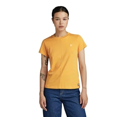 Abbildung von G Star RAW Damen Front Seam Top, Orange (golden Nugget D24499 4107 G281), XS