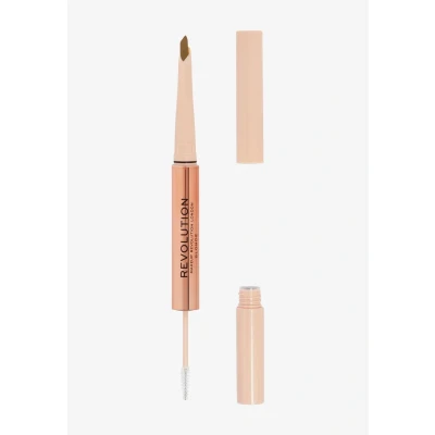 Abbildung von Makeup Revolution Fluffy BROW Filter DUO Augenbrauenfarbe, Größe: One Size, Blonde