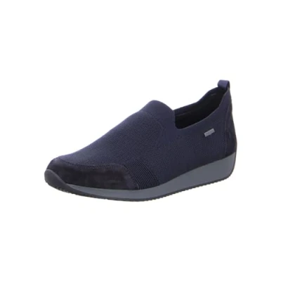 Abbildung von ARA Damen LISSABON Slipper Sneaker, BLAU, 42