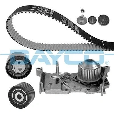 Abbildung von DAYCO KTBWP5171 Wasserpumpe + Zahnriemensatz RENAULT: CLIO 3, SCENIC 2, MEGANE 3 Grandtour