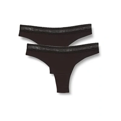 Abbildung von sloggi Damen GO Ribbed Brazil C2P, BLACK, XL