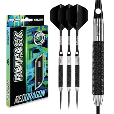 Abbildung von RED DRAGON Rat 1: 26g Tungsten Darts Set mit Flights und Schäfte