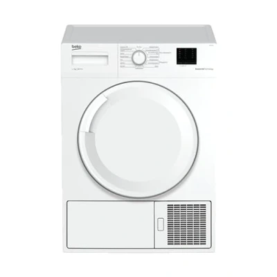 Abbildung von Beko DS7511PA b100 Wärmepumpentrockner, 7 kg, LED Display, Aquawave Shcontrommel, 34 cm XL Einfüllöffnung, Startzeitvorwahl, Kindersicherung, Knitterschutz, Weiß